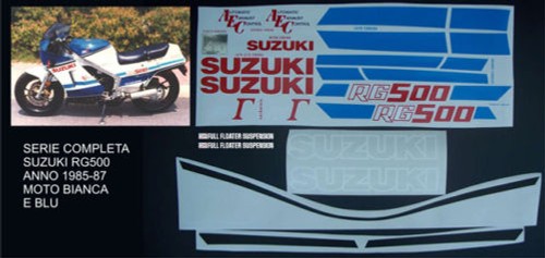 Suzuki 500 gamma 85 87 - suzuki, '85