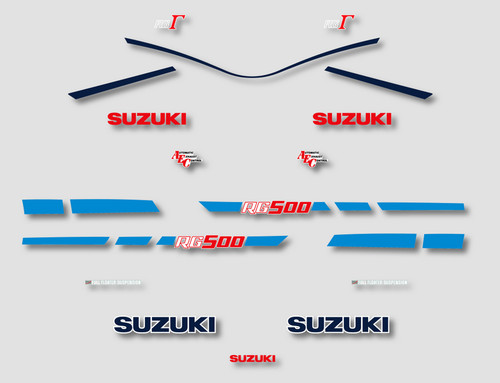 Suzuki rg500 kit carrosserie - rg500,